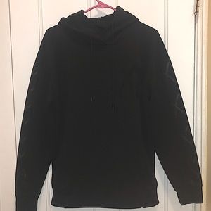 H&M XO The Weeknd Black pullover Hoodie